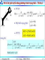 Bài giảng lý thuyết điều khiển tự động - Hệ thống điều khiển phi tuyến part 3 pdf