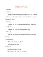 Giáo án Hình Học lớp 10: ÔN TẬP CHƯƠNG II (1) pdf