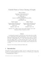 Báo cáo toán học: 