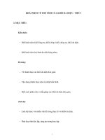 KHÁI NIỆM VỀ THỂ TÍCH CỦA KHỐI ĐA DIỆN – TIẾT 3 docx