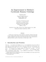 Báo cáo toán học: 