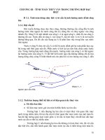 Sổ tay thủy văn cầu đường - TÍNH TOÁN THUỶ VĂN TRONG TRƯỜNG HỢP ĐẶC BIỆT part 1 ppt