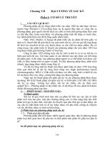 Chương VII ĐẠI CƯƠNG VỀ SẮC KÝ docx