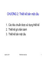 THIẾT KẾ CẦU THÉP - CHƯƠNG 2 pot