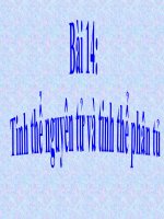 Bài 14 tinh thể nguyên tử và tinh thể phân tử ppt