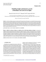 Báo cáo lâm nghiệp: 