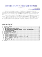 GIỚI THIỆU SƠ LƯỢC VỀ VI ĐIỀU KHIỂN P89V51RD2 pptx