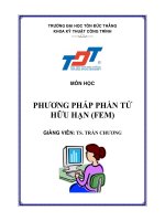 PHƯƠNG PHÁP PHÂN TỬ HỮU HẠN - CHƯƠNG 5 pot