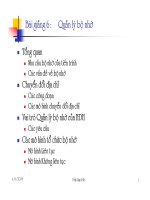 chương 6 :Quản lý bộ nhớ ppt