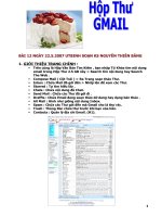 Tài liệu hộp thư gmail ppsx