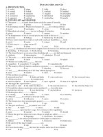 ÔN TẬP 12 MÔN ANH VĂN ppsx