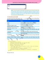 Giáo trình tổng hợp hướng dẫn thiết kế bằng VBA phần 9 ppt