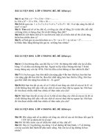 Bộ đề luyện hè học sinh giỏi toán lớp 4 doc