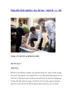 Sáng kiến kinh nghiệm y học đại học – bệnh đi – a – bét pot