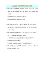 Giáo án Hình Học lớp 10: DẠNG 5 : KHỐI CHÓP VÀ LĂNG TRỤ ppsx