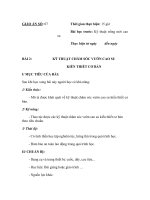 SỔ GIÁO ÁN THỰC HÀNH TRỒNG TRỌT CHĂN NUÔI - GIÁO ÁN SỐ 7 pot