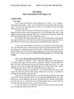 Mô hình phát triển kinh tế kết hợp VAC doc