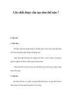 Các chất được cấu tạo như thế nào ? pps