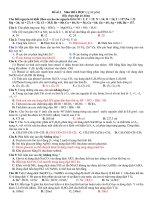 BỘ DỀ THI THỬ ĐẠI HỌC MÔN TOÁN 2012 MỚI NHẤT pptx