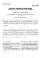 Báo cáo lâm nghiệp: 