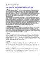 Các thiên tai thường xuất hiện ở Việt Nam pps