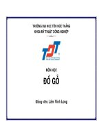 ĐỒ GỖ - LÂM VĨNH LONG potx