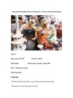 Sáng kiến kinh nghiệm môn mỹ thuật lớp 5 – bài học nặn dáng hình người pptx