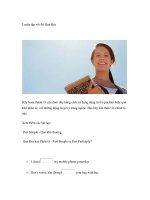 Luyện tập với thì Quá khứ doc