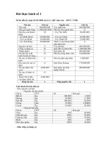 Bài thực hành kế toán máy pps