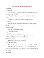 Giáo án Hình Học lớp 10: PHƯƠNG TRÌNH ĐƯỜNG THẲNG (4) ppsx