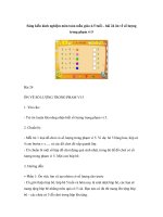 Sáng kiến kinh nghiệm môn toán mẫu giáo 4-5 tuổi – bài 24 ôn về số lượng trong phạm vi 5 pdf