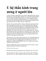 U hệ thần kinh trung ương ở người lớn pps