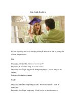 Can, Could, Be able to ppt