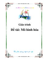 Giáo trình mô hình hóa pptx