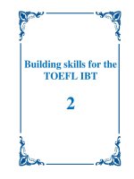 building skills for the toefl ibt second