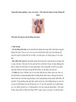 Sáng kiến kinh nghiệm y học cổ truyền – Tiết niệu kết thạch (sỏi hệ thống tiết niệu) doc