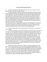 Vai trò Tài Chính Công với Việt Nam hiện nay ppsx