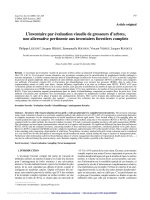 Báo cáo lâm nghiệp: 