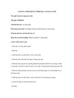 CHƯƠNG TRÌNH KHUNG TRÌNH ĐỘ CAO ĐẲNG NGHỀ ppt