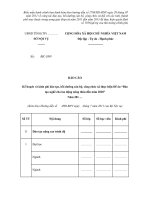 Mẫu BÁO CÁO Kế hoạch và kinh phí đào tạo, bồi dưỡng cán bộ, công chức xã thực hiện pdf