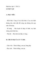 Hình hoc lớp 9 - Tiết 21: LUYỆN TẬP pps