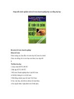 Sáng kiến kinh nghiệm môn kế toán doanh nghiệp lớp cao đẳng đại học pptx