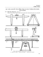 Giáo trình kết cấu kim loại máy trục -Phần II KẾT CẤU KIM LOẠI CỦA CÁC MÁY TRỤC - Chương 3 pdf