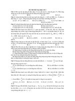 ĐỀ THI THỬ ĐẠI HỌC SỐ 3 doc