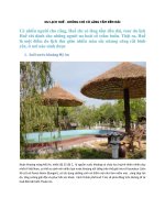 DU LỊCH HUẾ - KHÔNG CHỈ CÓ LĂNG TẨM ĐỀN ĐÀI doc