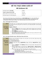 Đề thi quản trị cơ sở dữ liệu 2 ppt