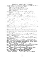 hóa học lớp 12- câu hỏi trắc nghiệm gluxit và polime pdf