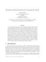 Báo cáo toán học: 