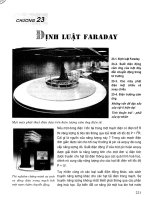 Vật lí đại cương các nguyên lí và ứng dụng - Tập 2 Điện từ, dao động và sóng - Chương 23 pptx