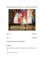 Sáng kiến kinh nghiệm môn âm nhạc lớp 2 – ôn tập bài chúc mừng sinh nhật doc